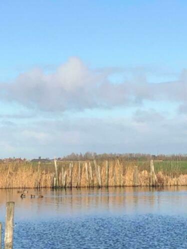 Waterchalet Number 6 Recreationpark Yn'E Lijte Grou Met Ligplaats Boot Villa Exterior photo
